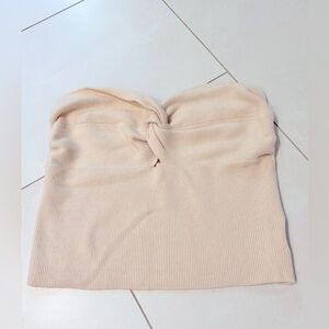 Beige Knitted Tube Top NEW